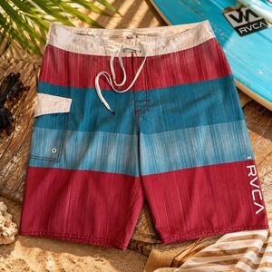 RVCA Transmission Trunks | Surf x MMA| 4-Way Stretch Boardshorts Y2K UFC Beach